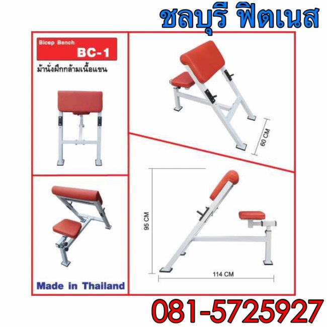 ม้านั่งฝึกกล้ามเนื้อแขน CH - BC 1