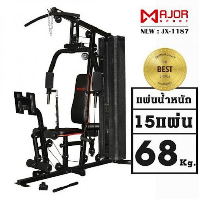 โฮมยิม 1.5 STATION+LEG PRESS รุ่นJX-1187